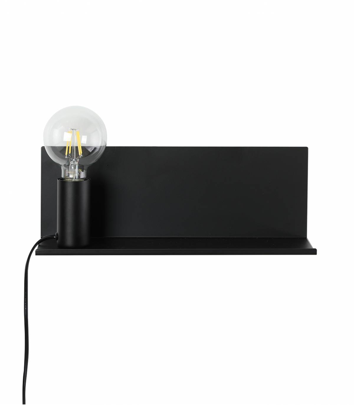 en métal noir, h. 12 cm