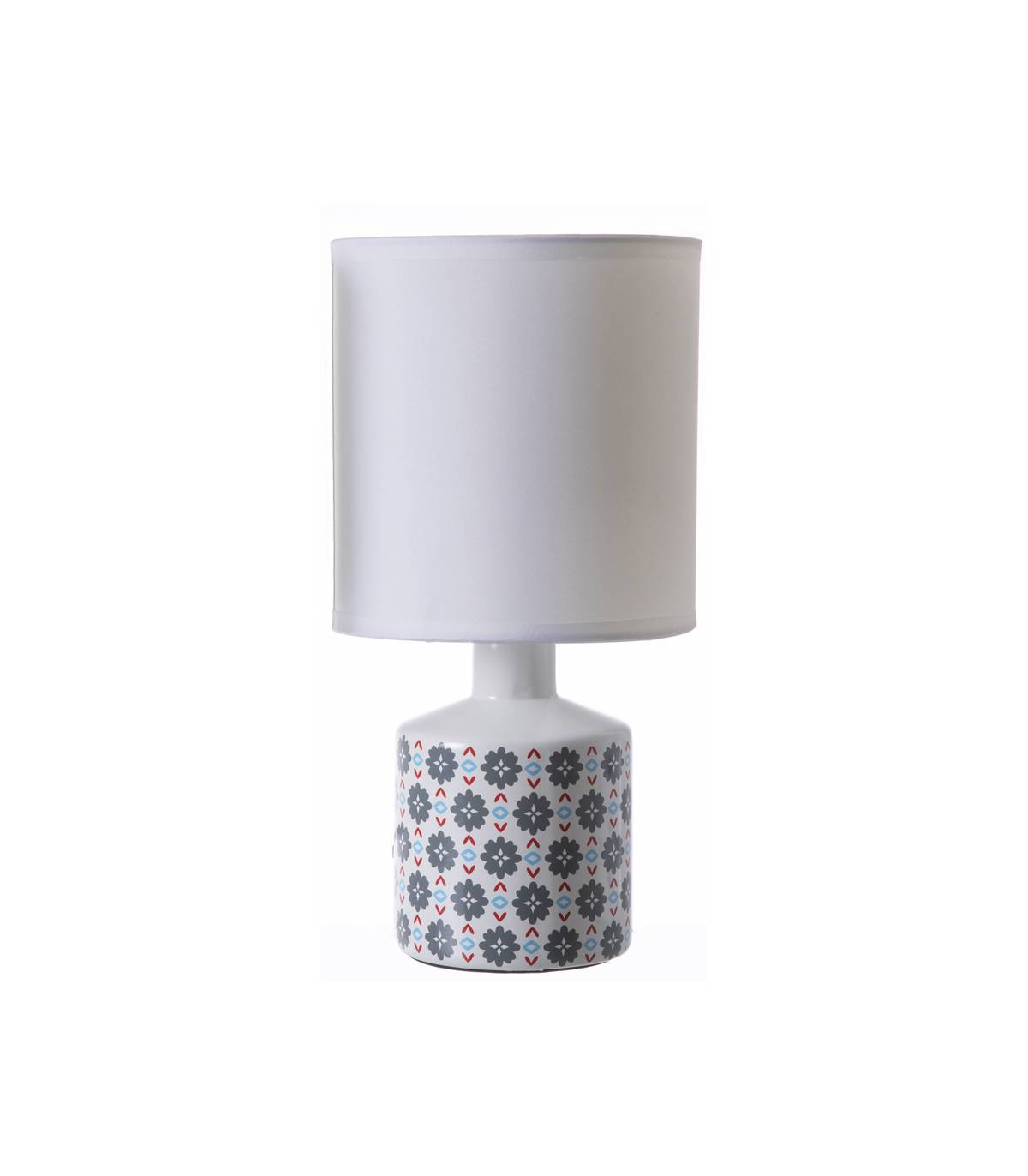 lampe en céramique gris h.29 cm