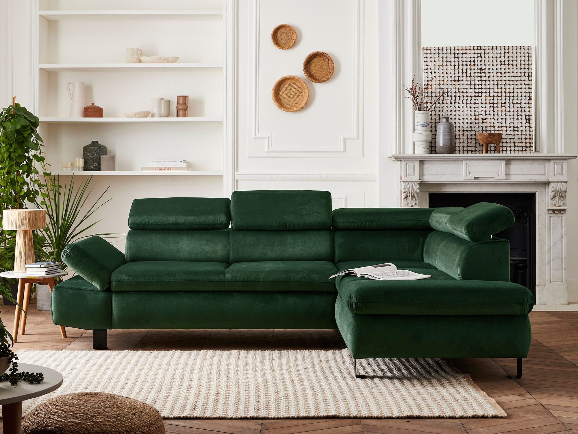 nairobi - Canapé relax convertible Vert - Vue supplémentaire 2