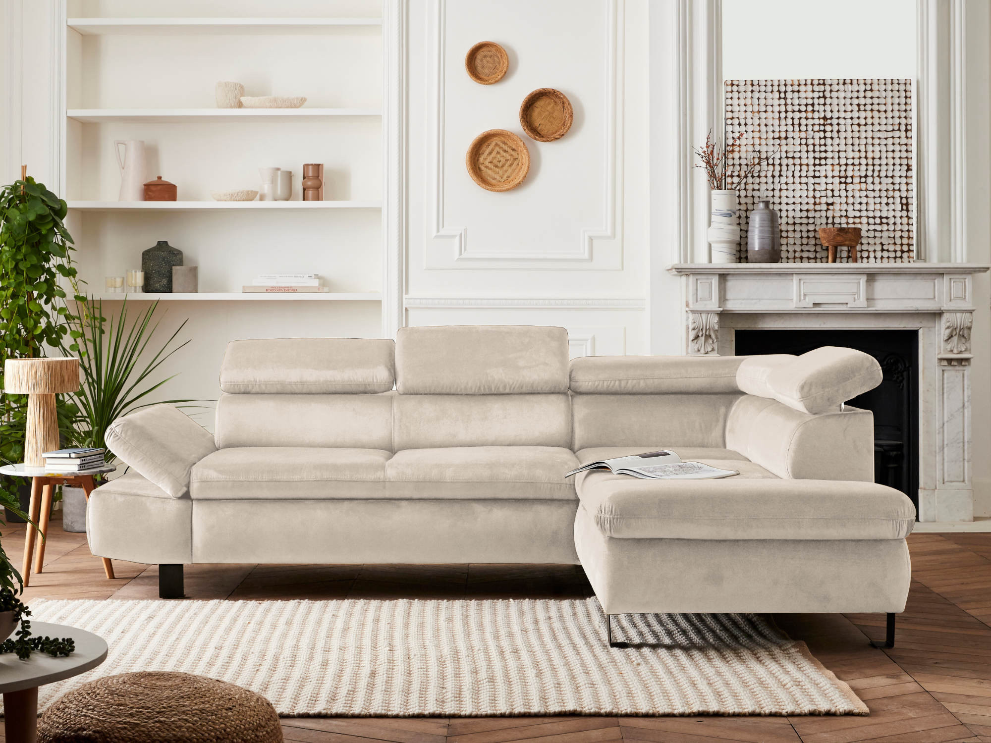 nairobi - Canapé relax convertible Beige - Vue supplémentaire 2