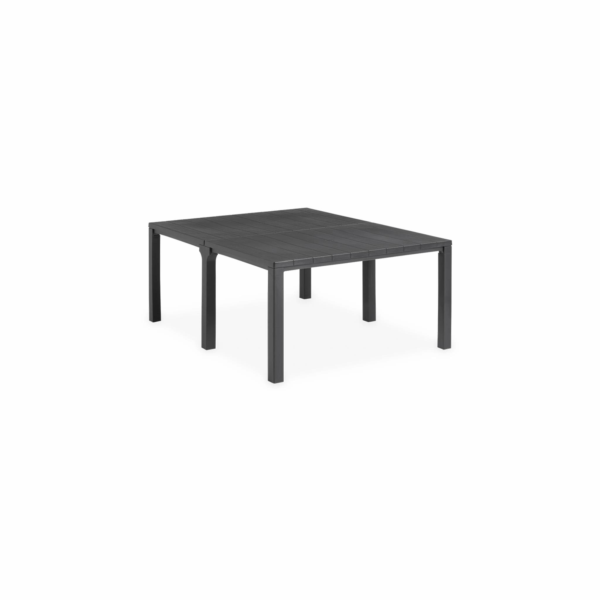 Table de jardin rectangulaire modulable