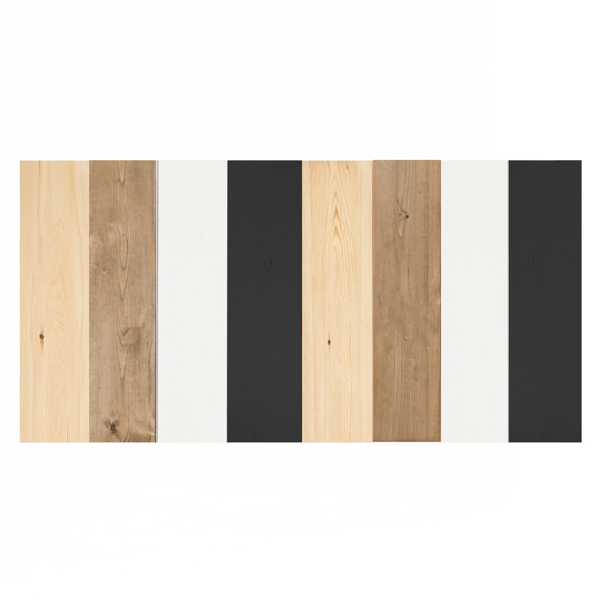Tête de lit en bois combinée ardoise 160x80cm Tête de lit en bois combinée ardoise 160x80cm