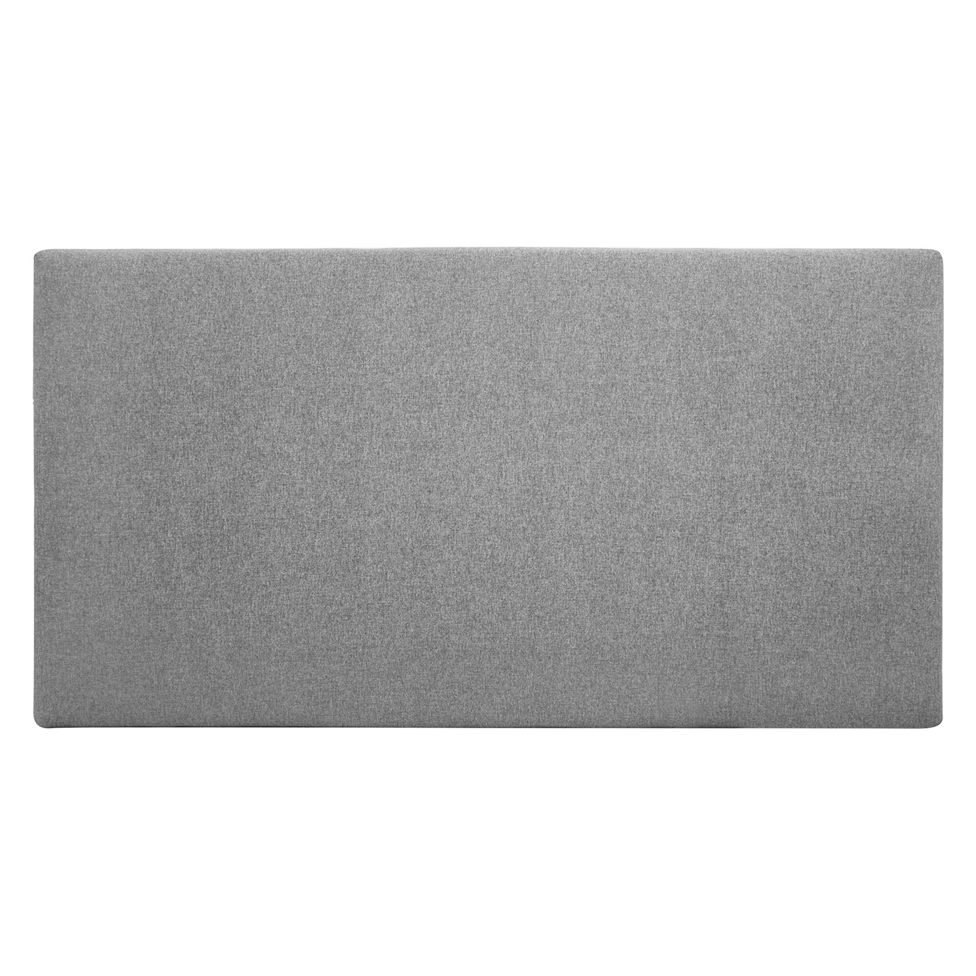 Tête de lit polyester lisse couleur grise 90x80cm