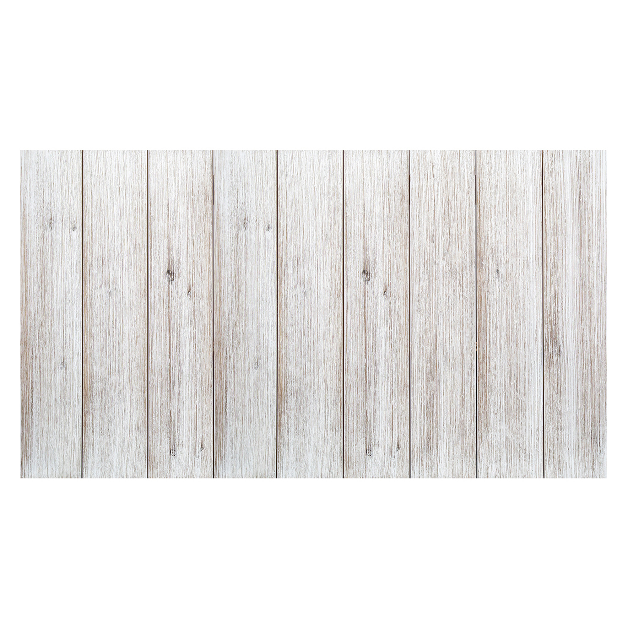 Tête de lit en bois vintage blanche 160x80cm