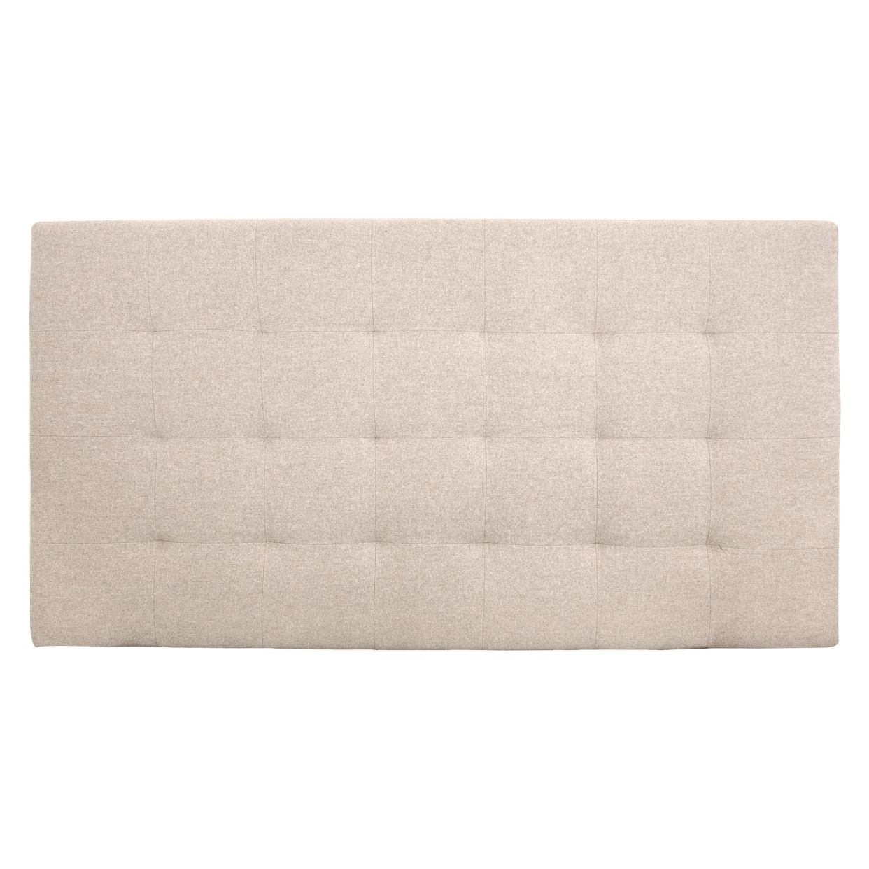 Tête de lit polyester plis couleur beige 180x80cm