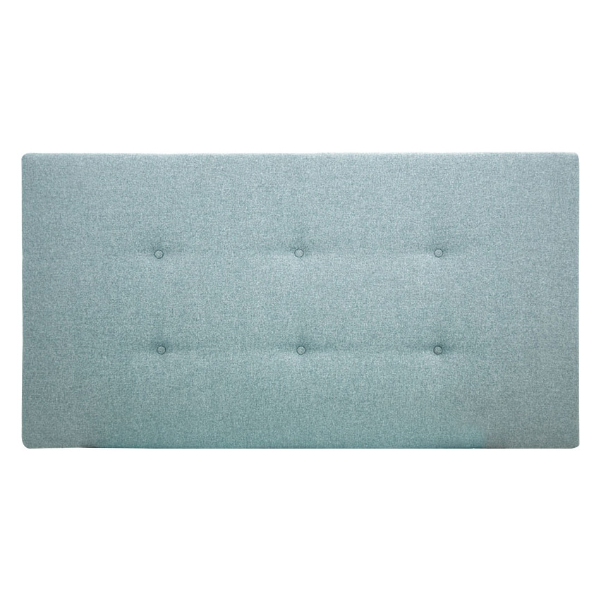 Tête de lit polyester couleur bleu-verte 90x80cm