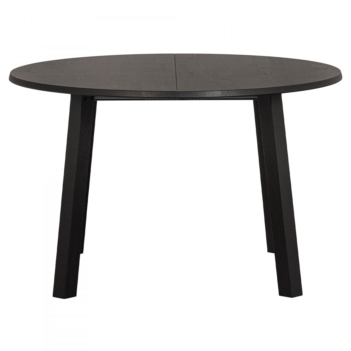 Table à manger ronde extensible en bois de chêne