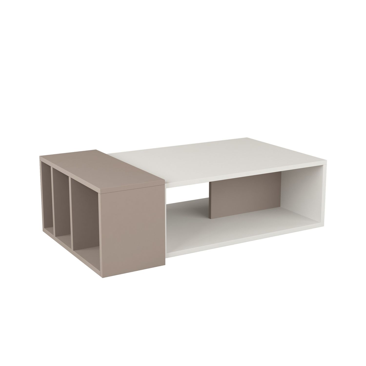 Table basse design bois marron
