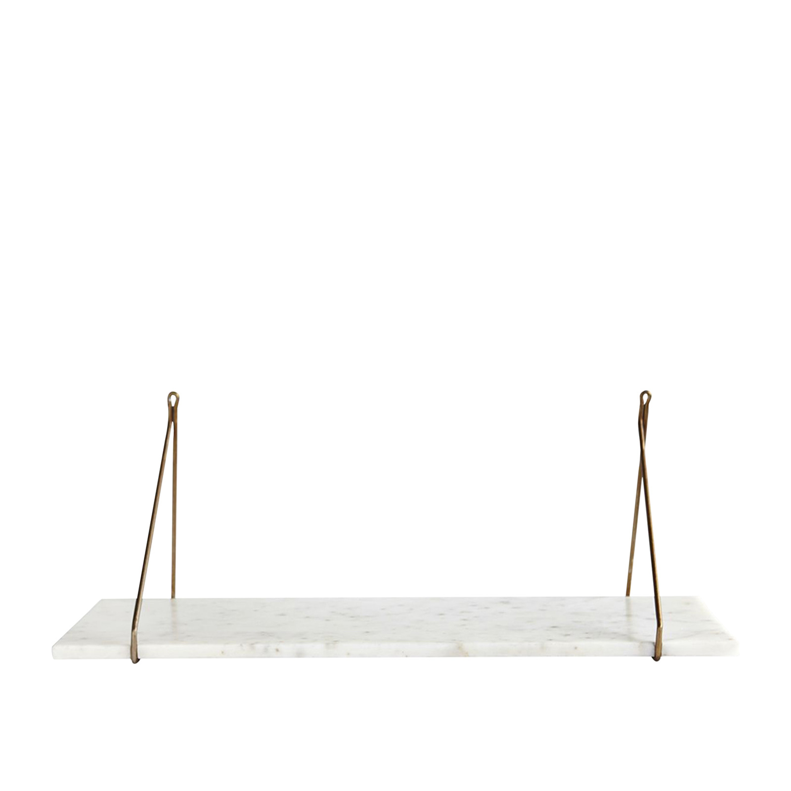 Étagère murale en marbre blanc