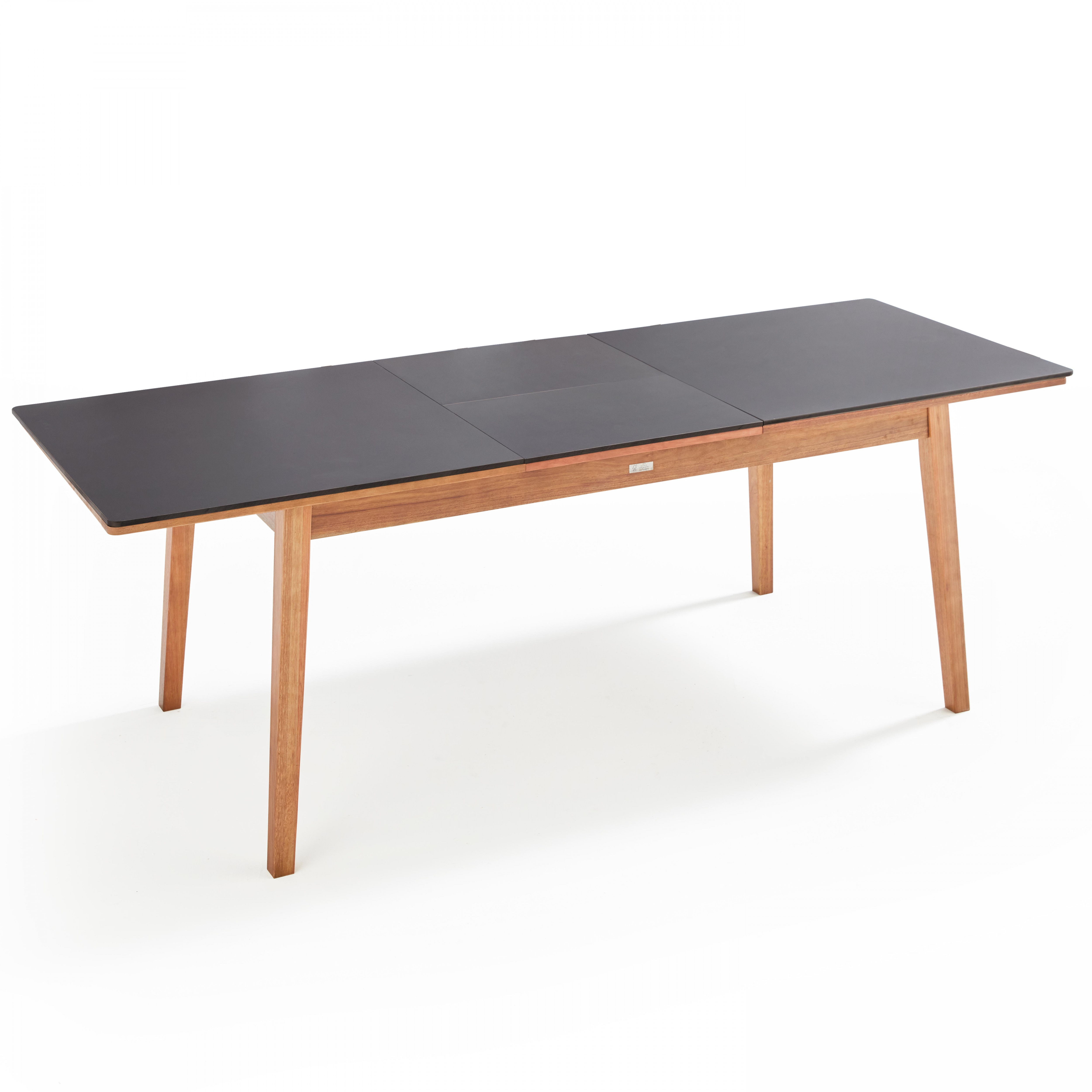 Table de jardin extensible en bois d'eucalyptus 180-240cm