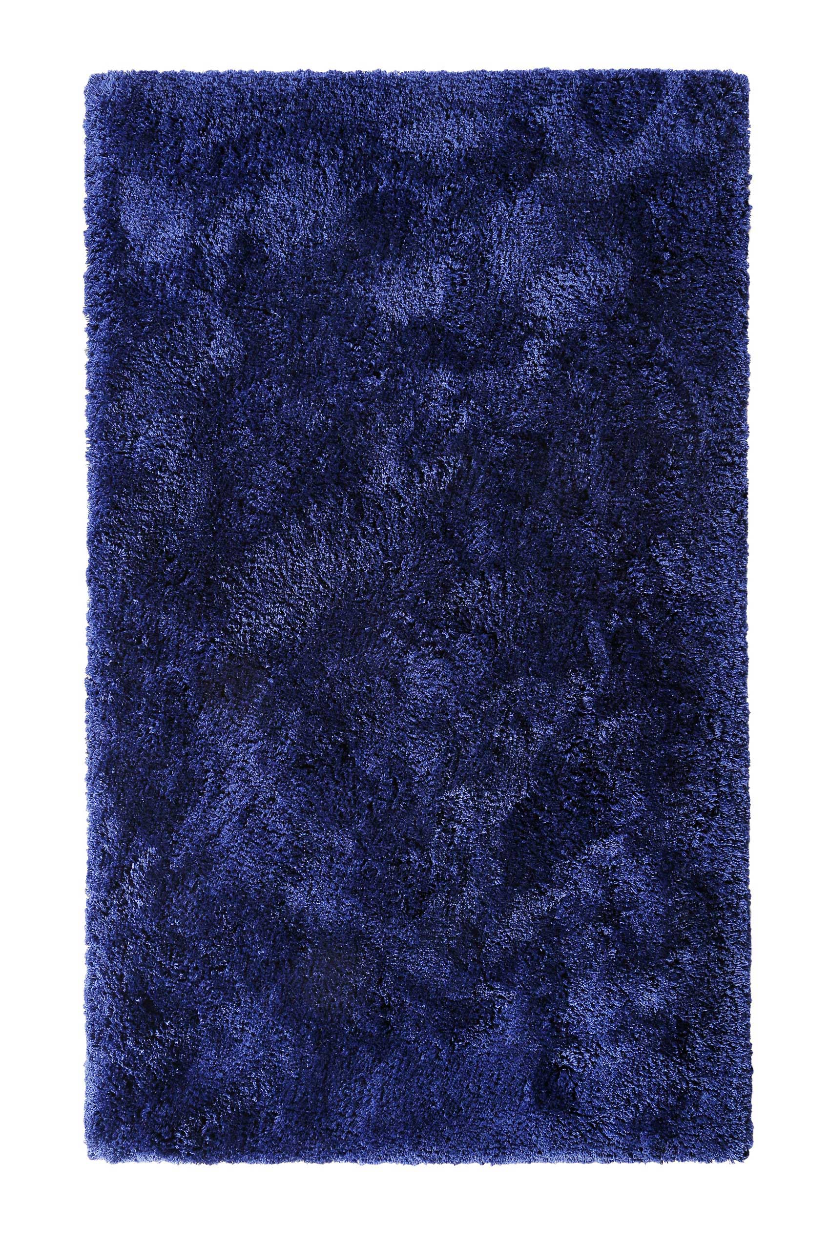 Tapis de bain microfibre antidérapant bleu marine 55x65
