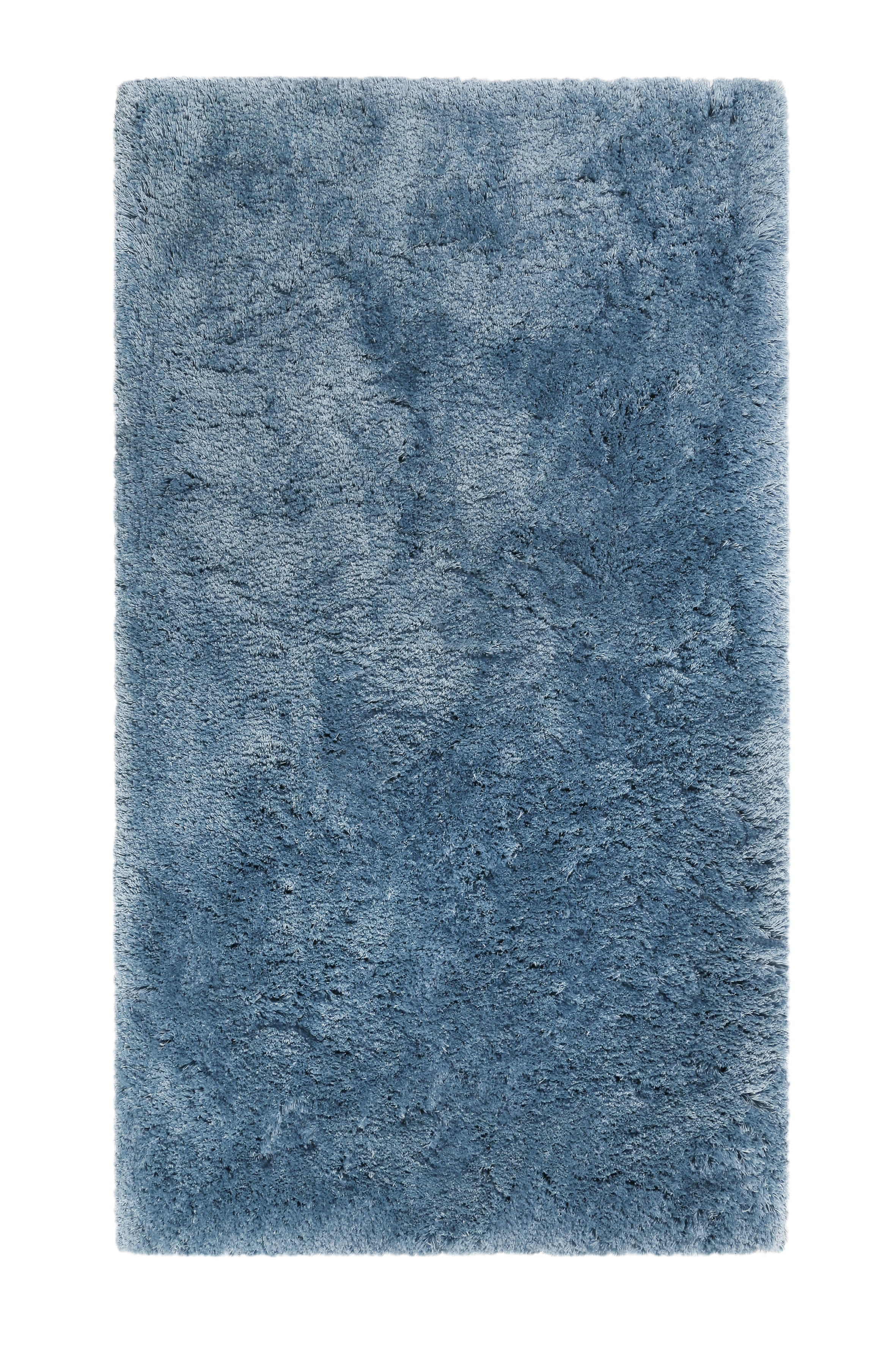 tapis de bain microfibre antidérapant bleu 80x150