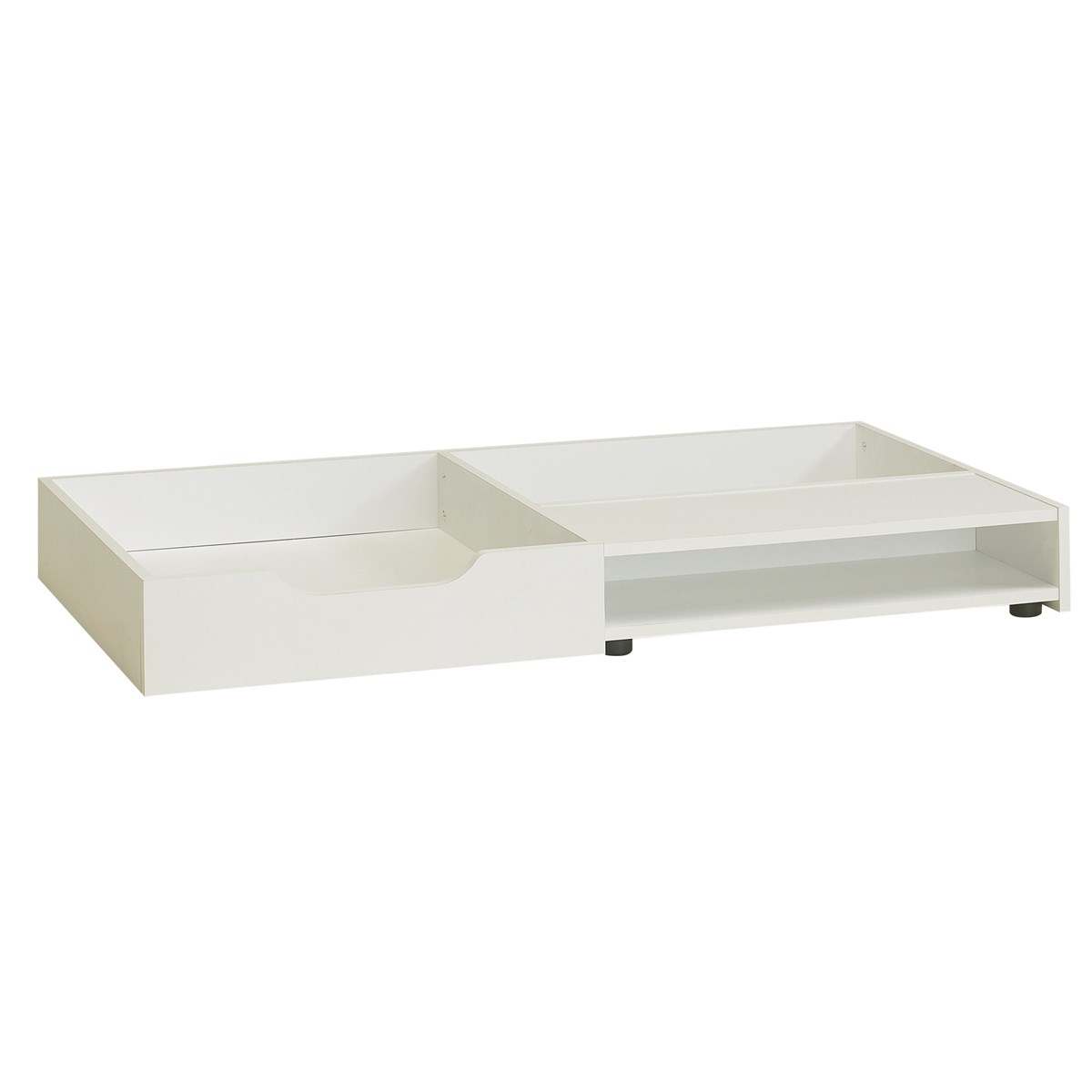 Option tiroir effet bois blanc Option tiroir effet bois blanc