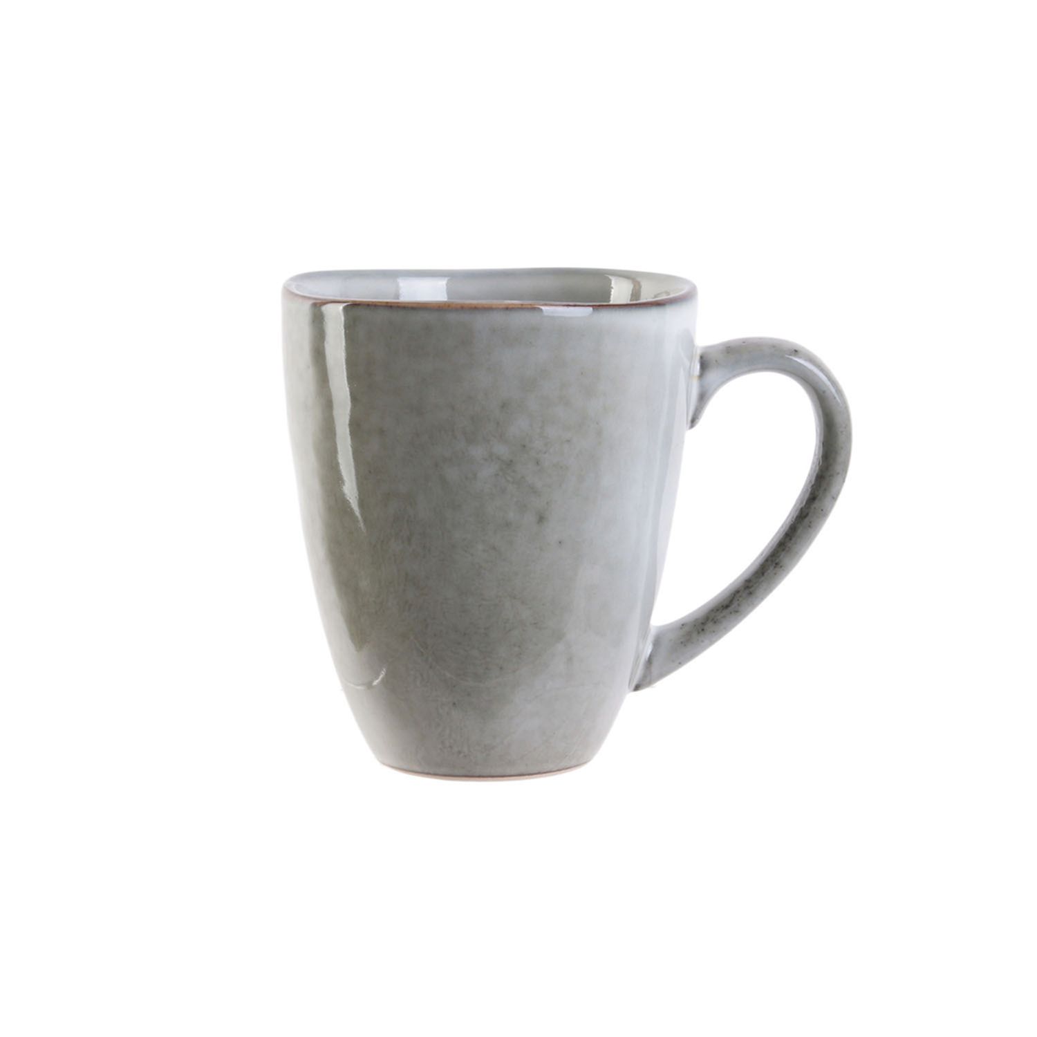 mug en céramique au design minéral 300 ml gris