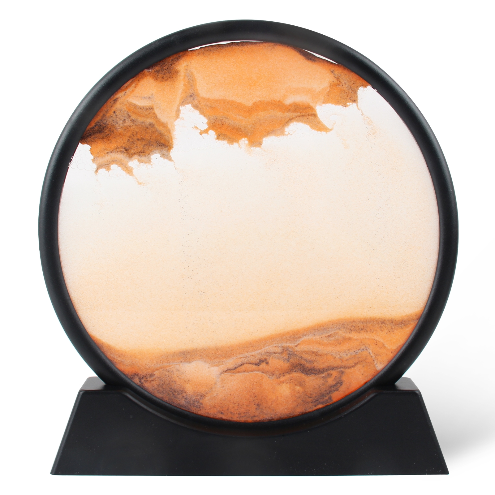 Cadre paysage 3D sable D25cm Sahara