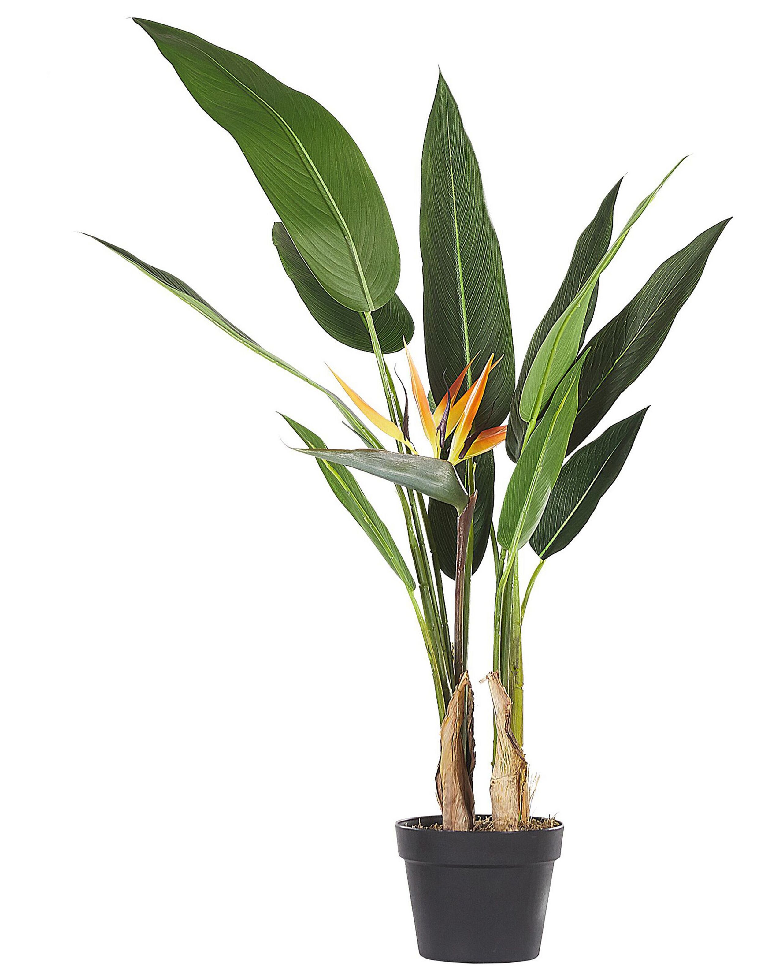 Plante artificielle oiseau de paradis 115 cm avec pot