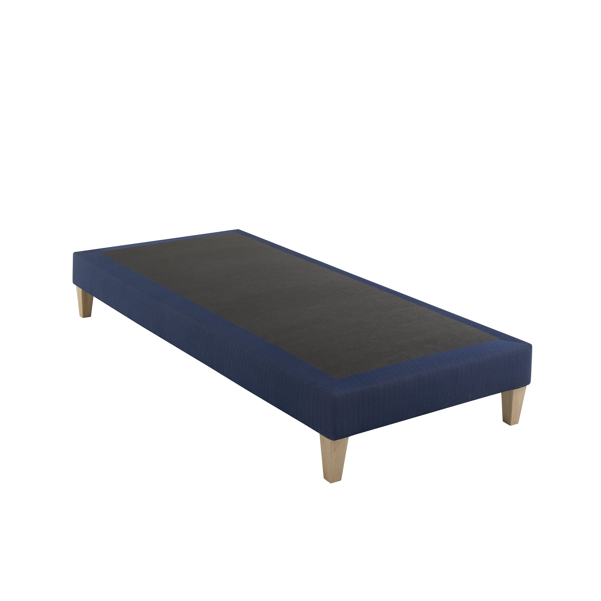 Sommier déco tapissier 70 x 200 Bleu marine Sommier déco tapissier 70 x 200 Bleu marine