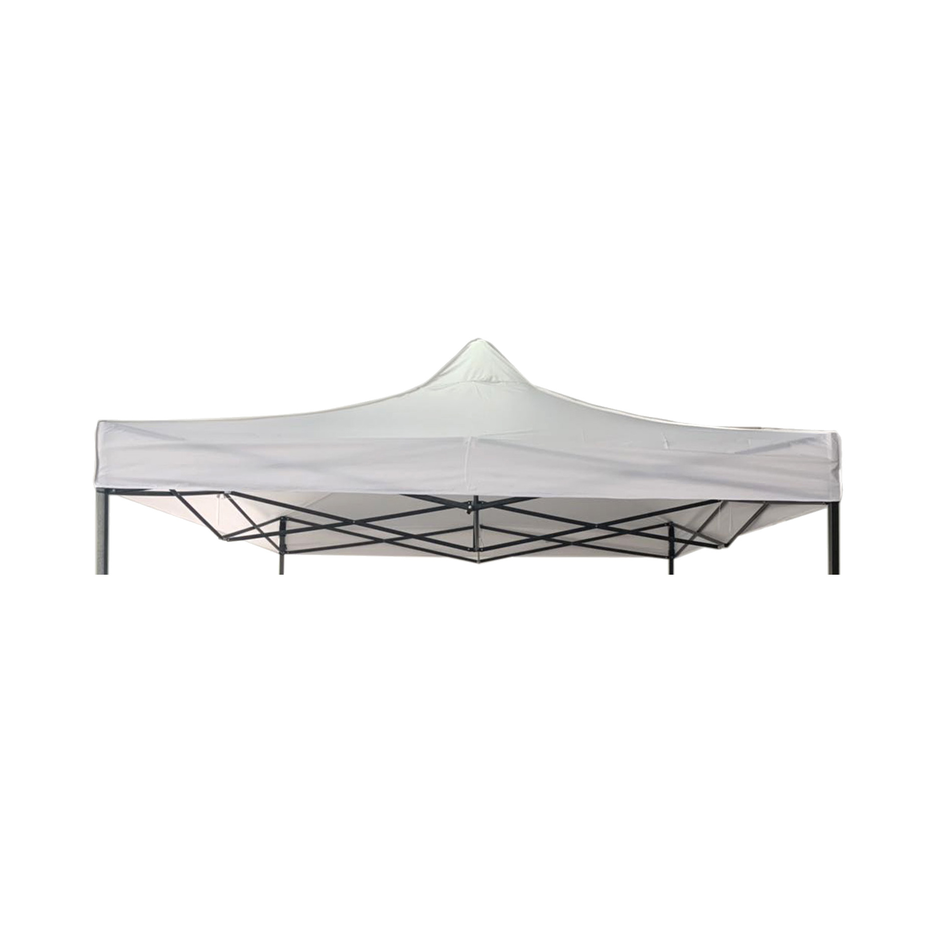 Housse de remplacement pour gazebo 3x3 en polyester blanc