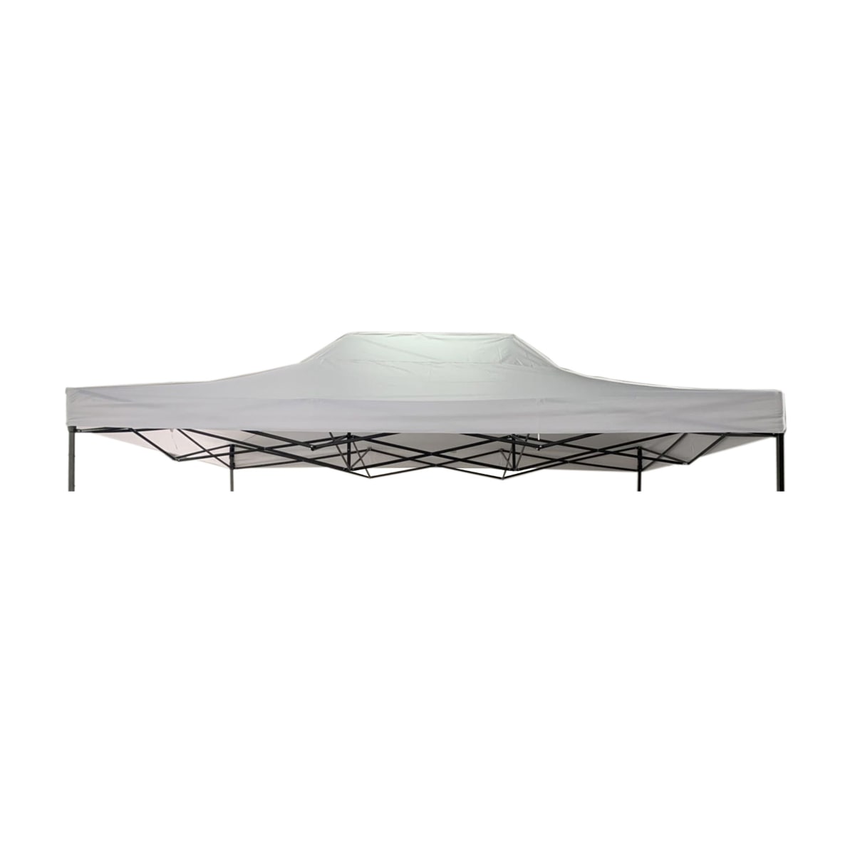 Housse de remplacement pour gazebo 2.9x4,4 en polyester blanc