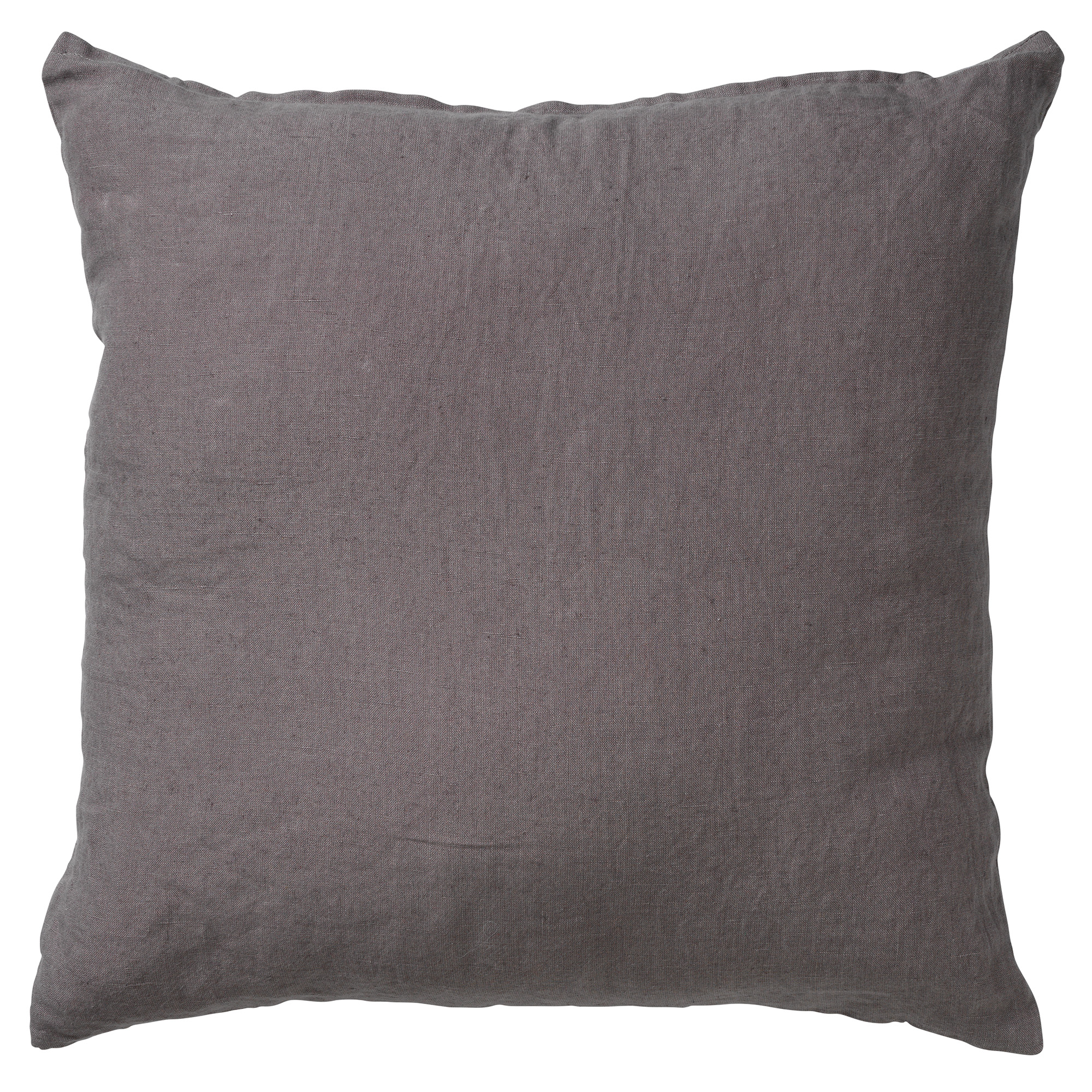 Coussin - gris en laine 45x45 cm uni