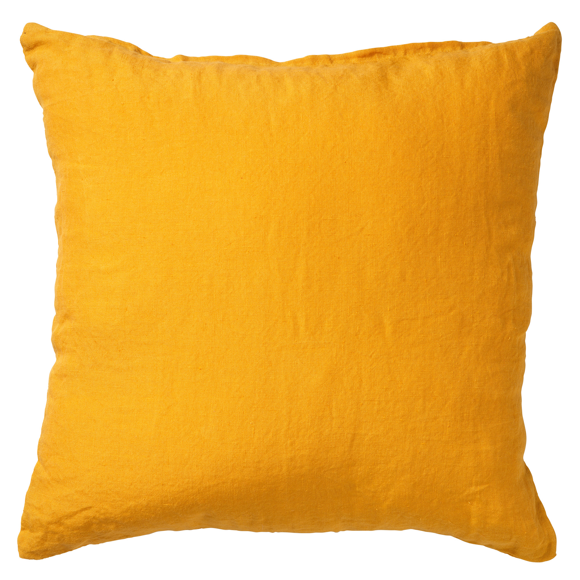 Coussin - jaune en laine 45x45 cm uni Coussin - jaune en laine 45x45 cm uni