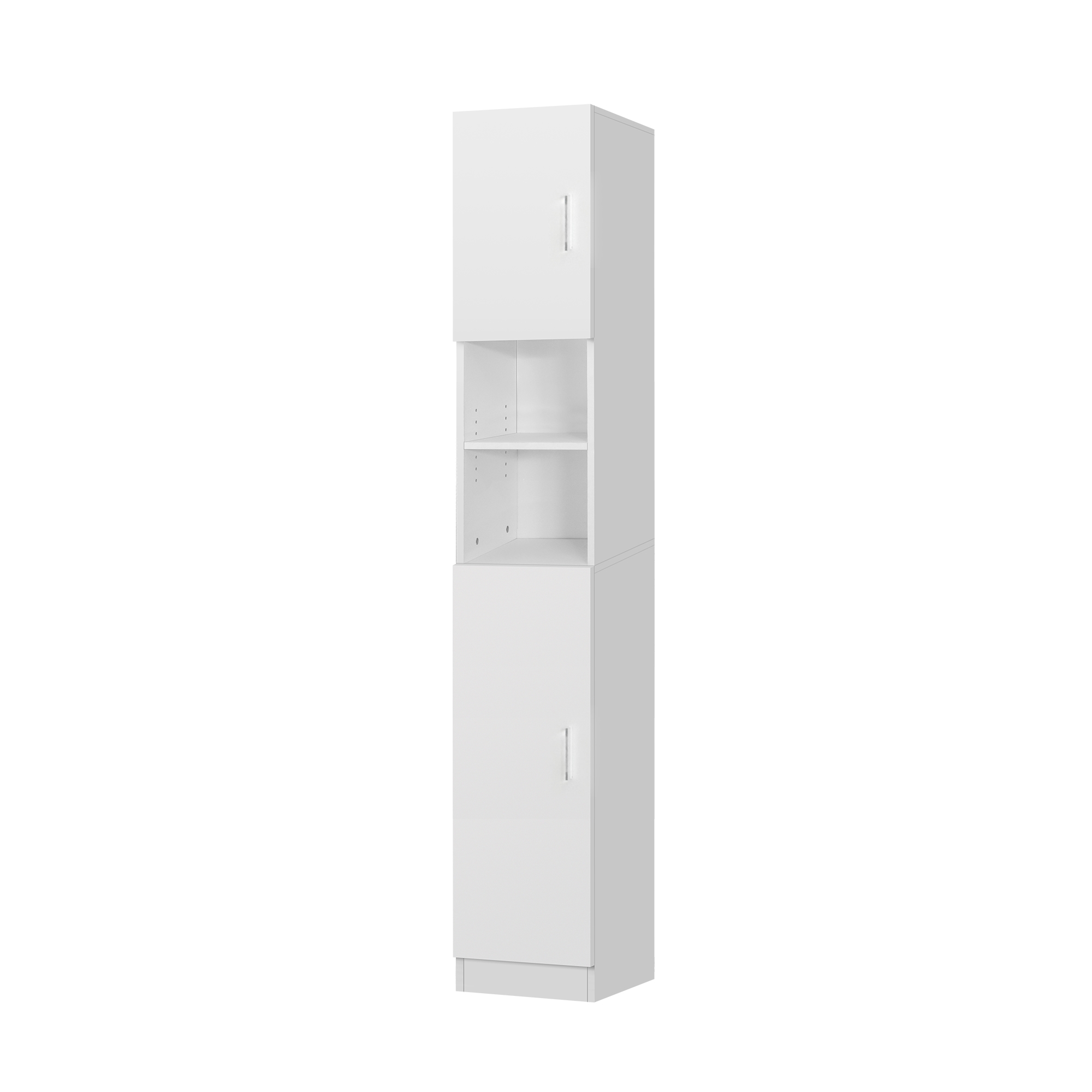 Armoire de salle de bains, 30x190x25cm, blanc, mdf Armoire de salle de bains, 30x190x25cm, blanc, mdf