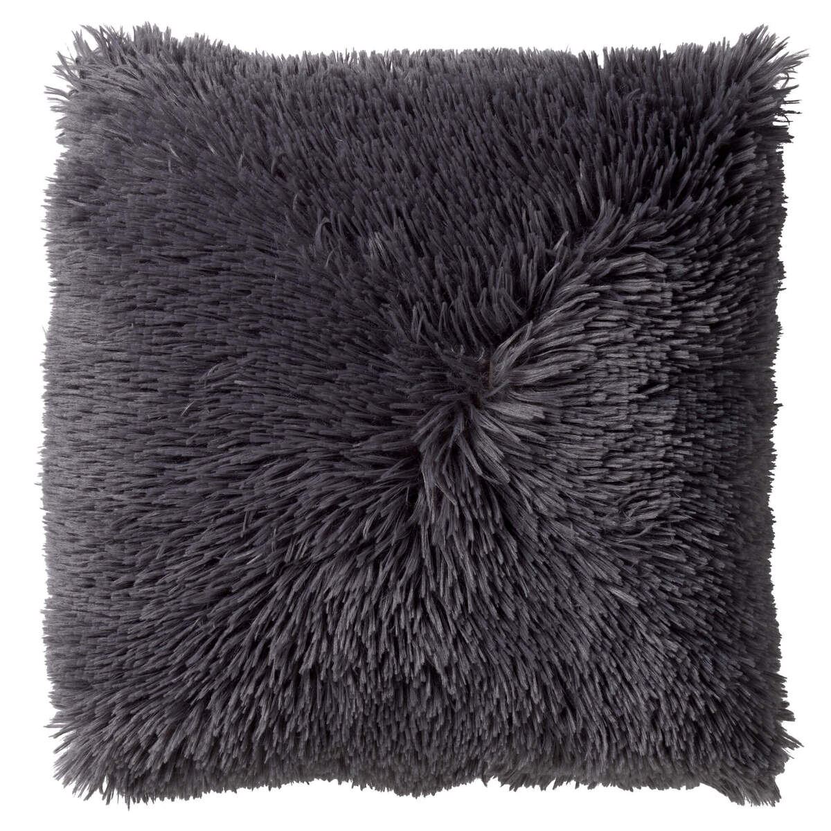 Coussin - gris fausse fourrure 45x45 cm uni Coussin - gris fausse fourrure 45x45 cm uni