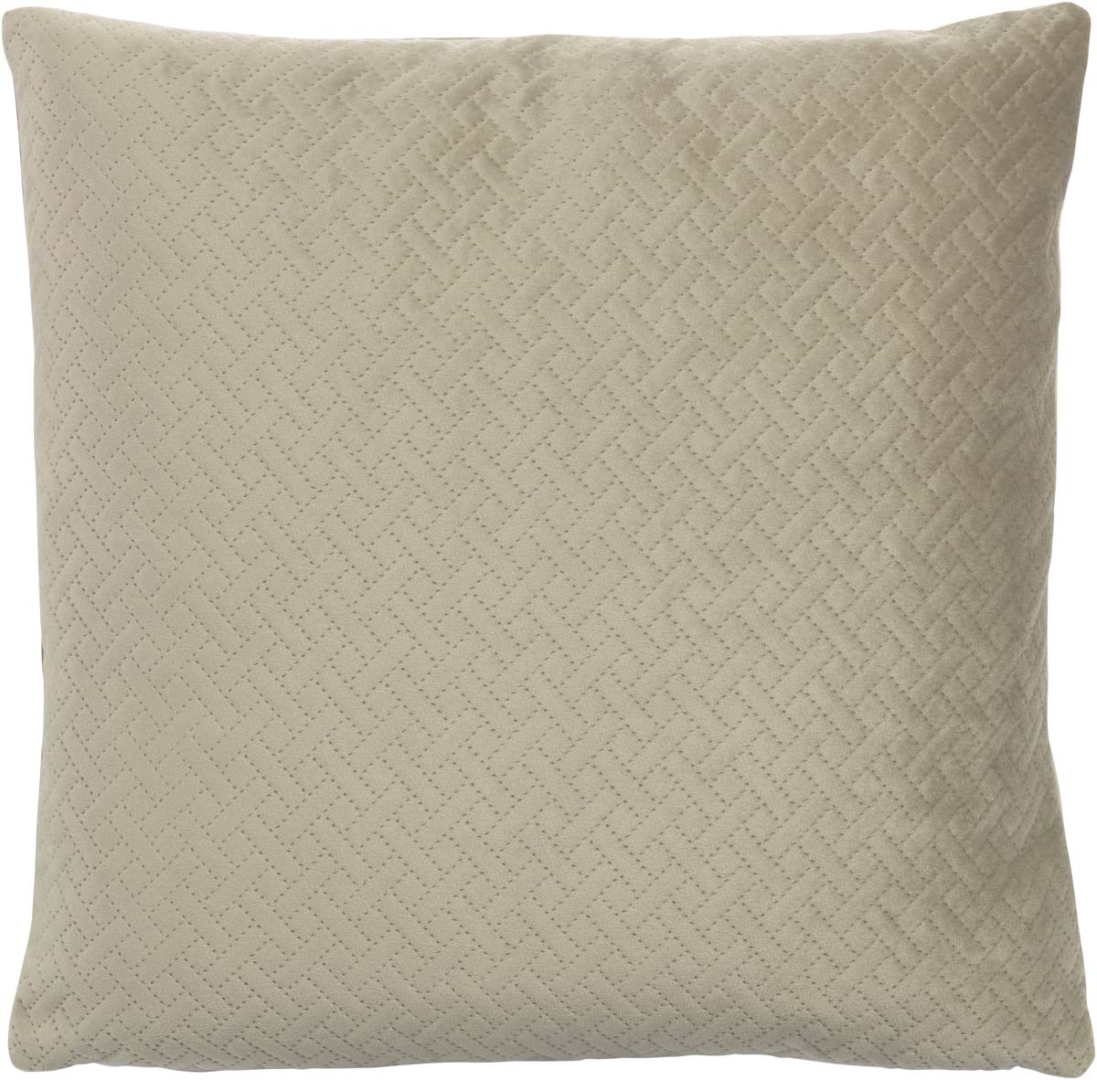 Coussin - gris en velours 45x45 cm uni Coussin - gris en velours 45x45 cm uni