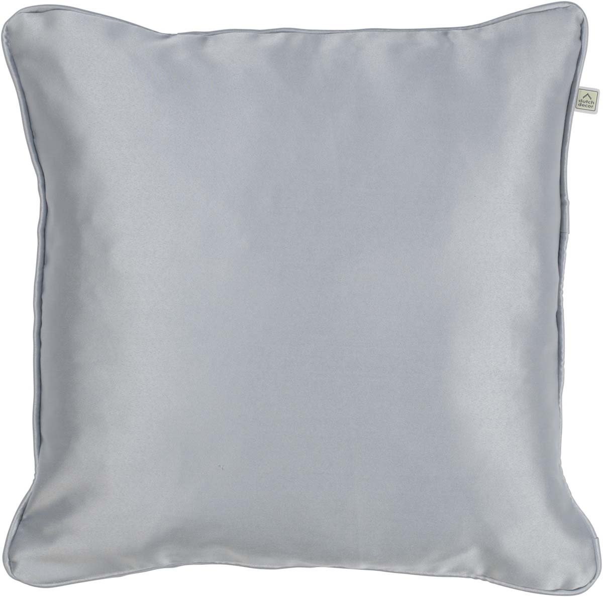 Coussin - gris en polyester 45x45 cm uni