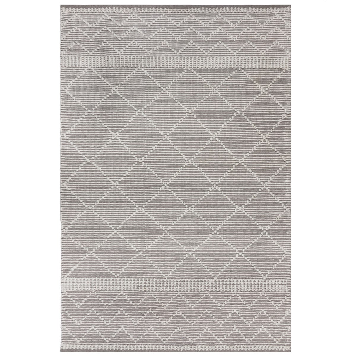 Tapis en Polyester recyclé Gris 160x230 cm Tapis en Polyester recyclé Gris 160x230 cm