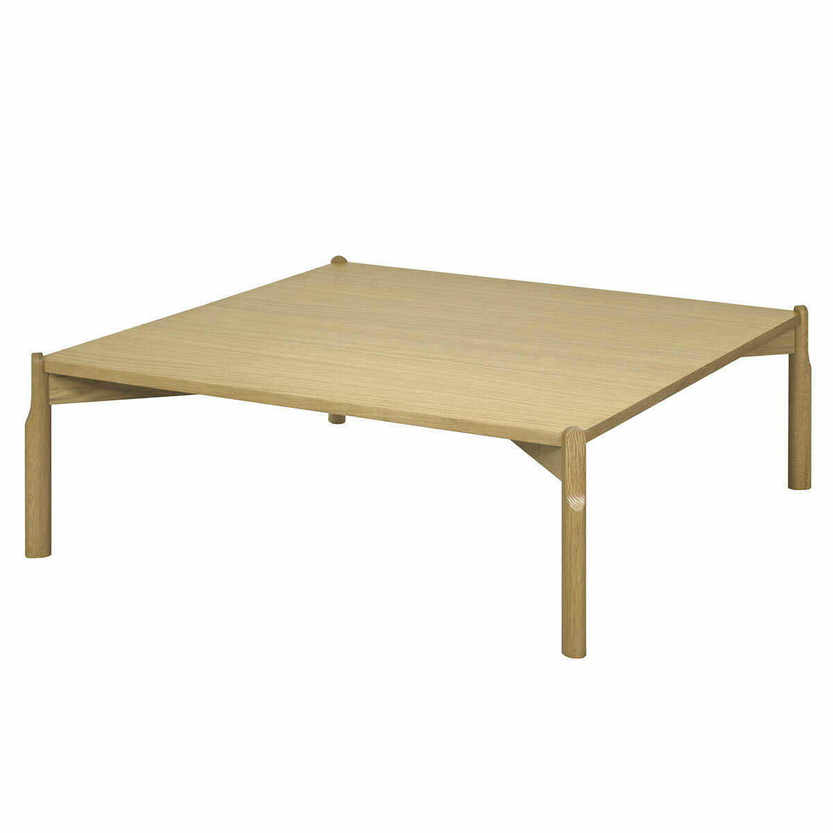 Table basse carrée bois massif