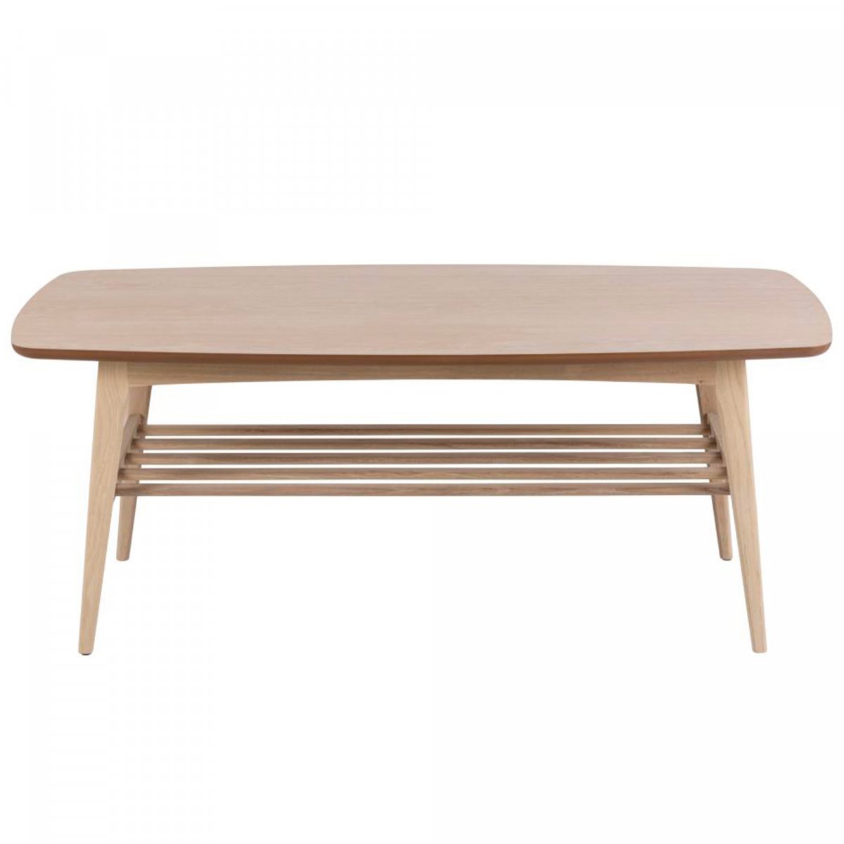 table basse scandinave en bois clair