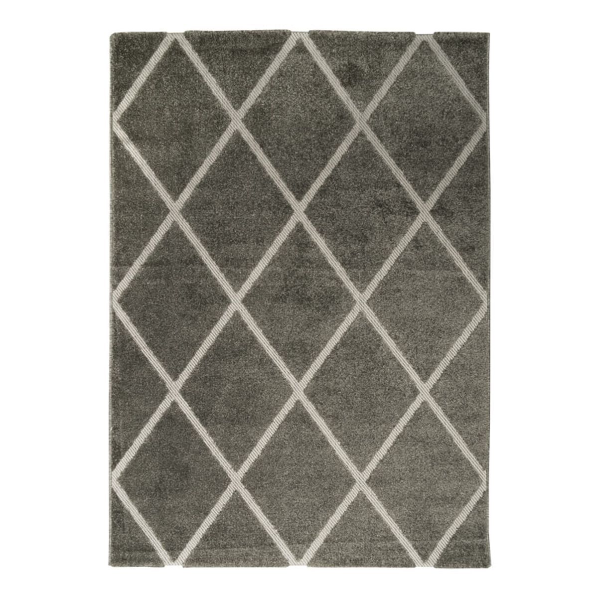 Tapis pour intérieur-extérieur gris 120x170