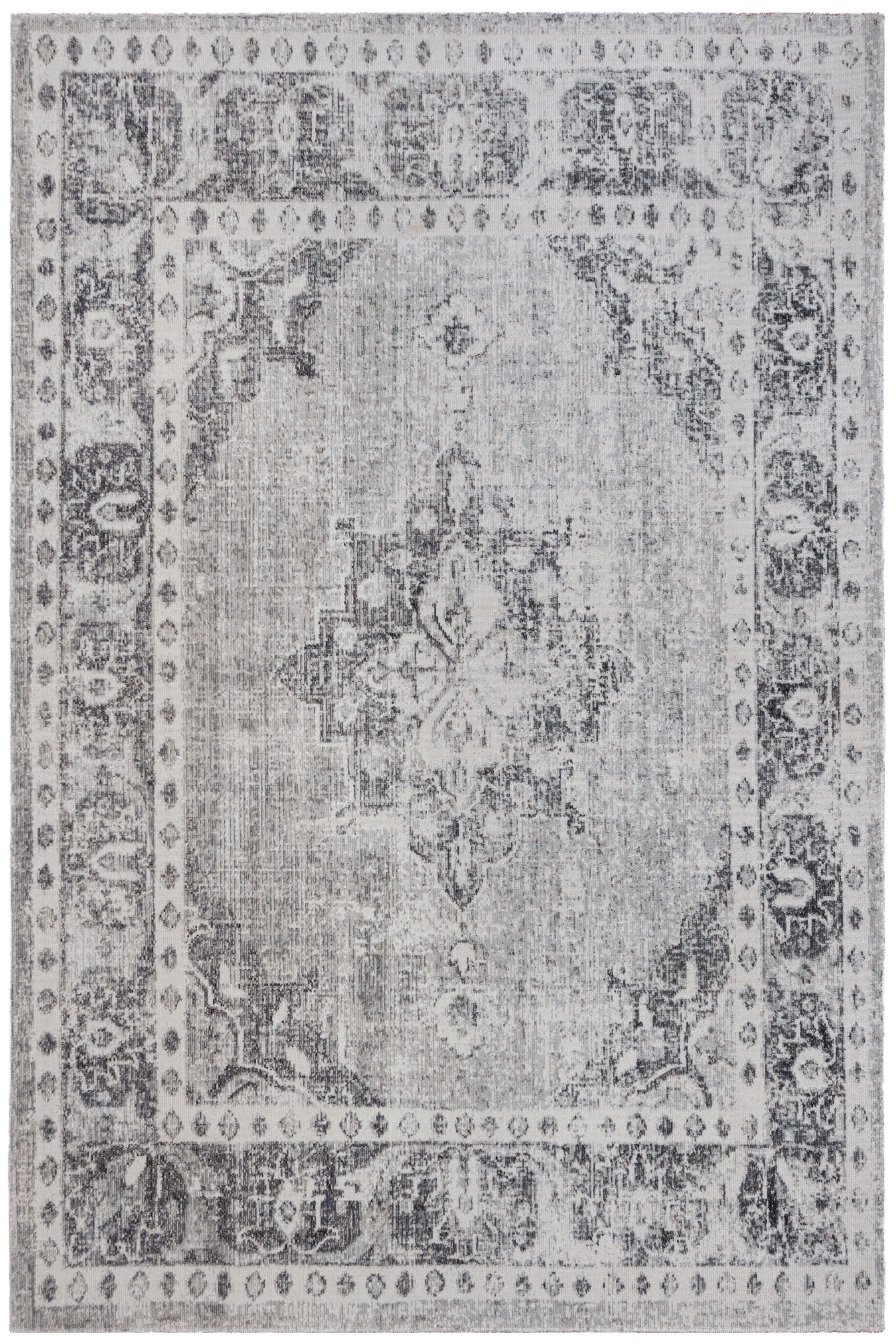 Tapis d'intérieur/extérieur Gris/Neutre 155 X 230