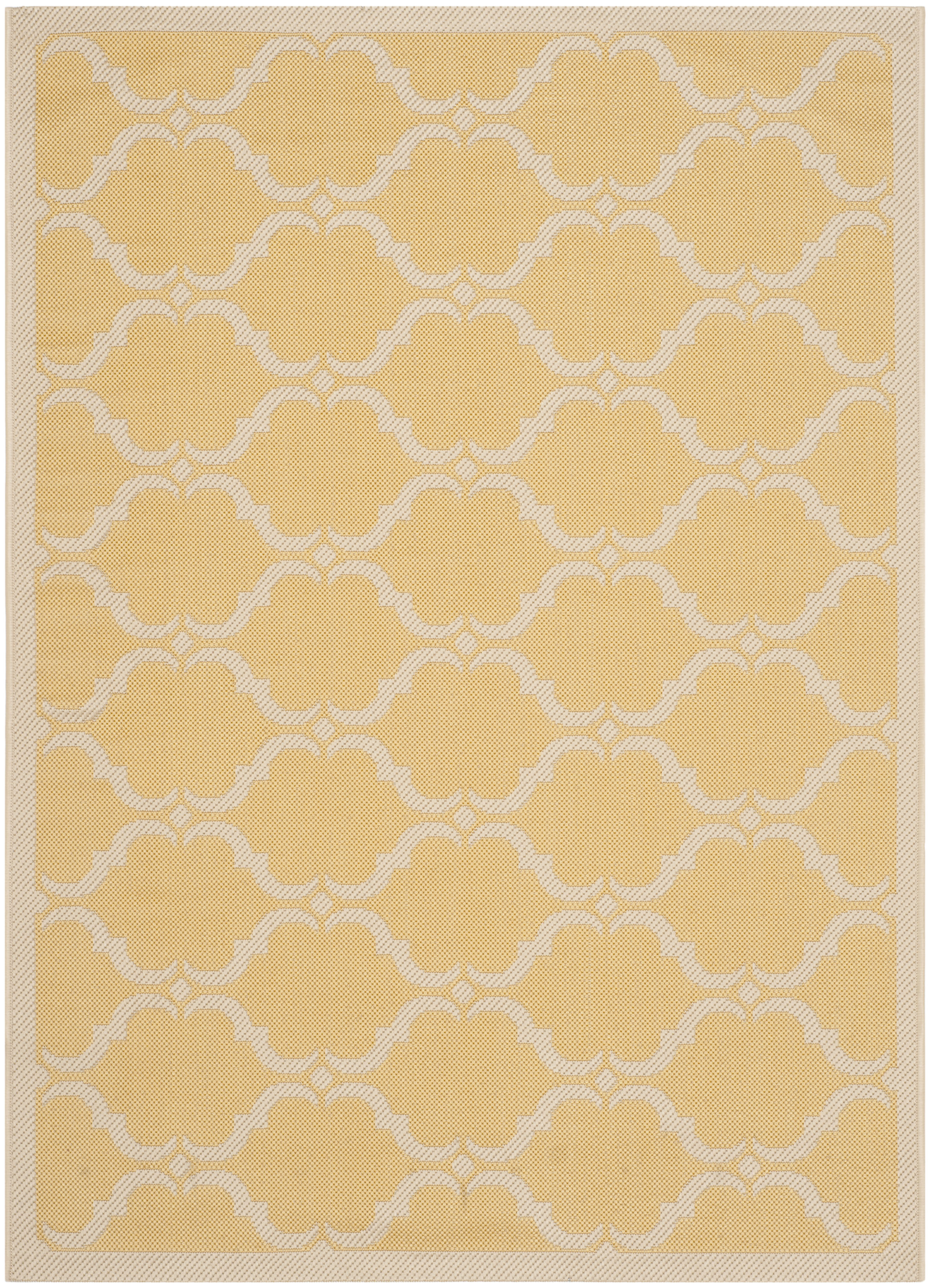 Tapis d'intérieur/extérieur Jaune/Neutre 120 X 170