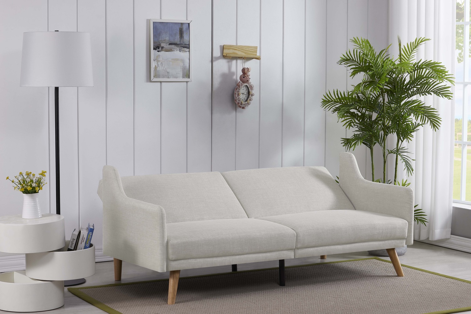 ester - Canapé convertible Gris - Vue supplémentaire 2
