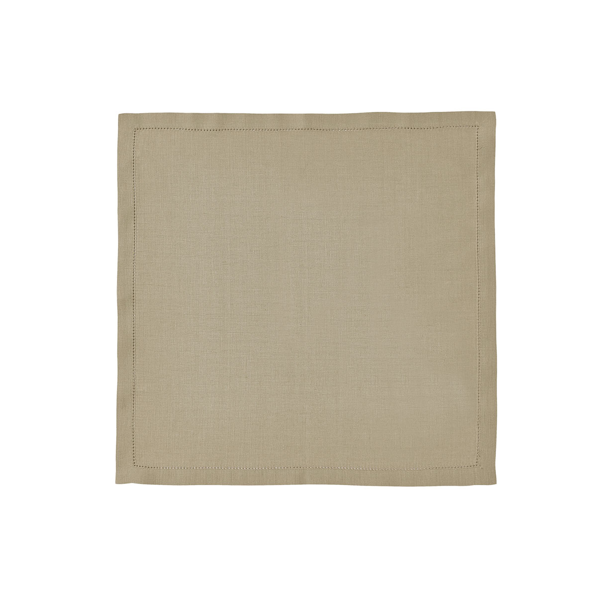 serviette de table en lin gris 45x45