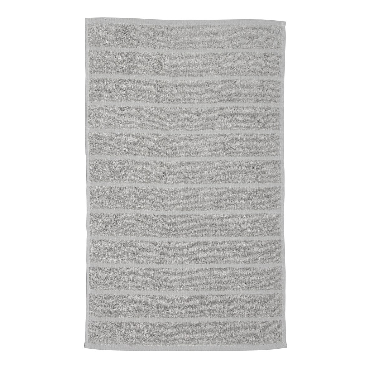 tapis de bain uni en coton beige 50x80 cm