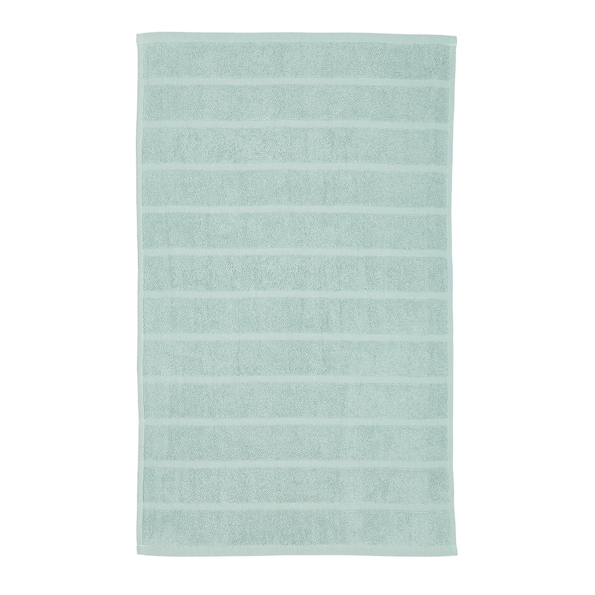 tapis de bain uni en coton vert 50x80 cm