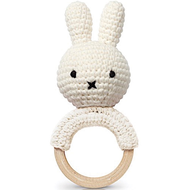 Just Dutch - Hochet anneau de dentition Miffy