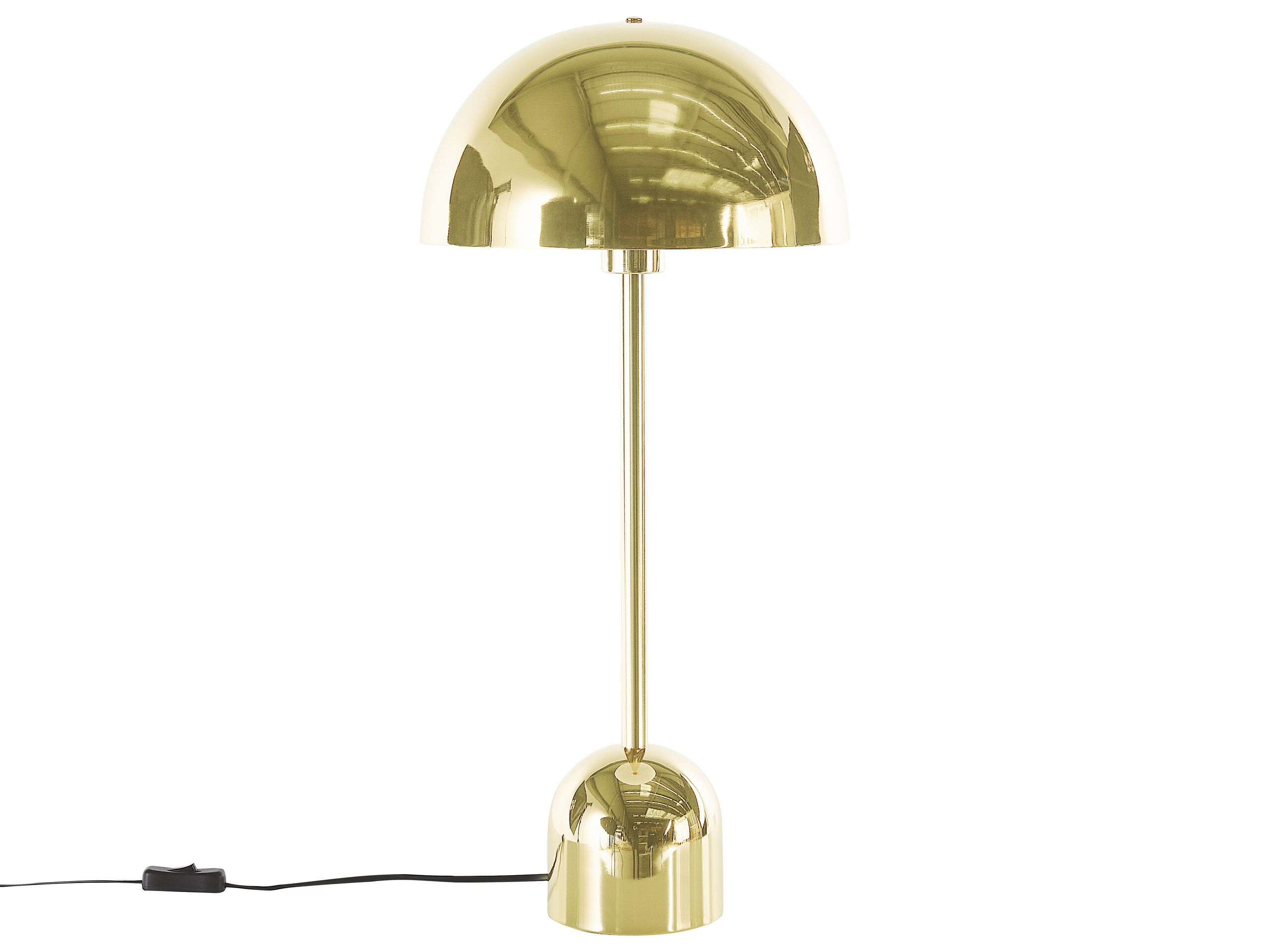 lampe à poser dorée 64 cm