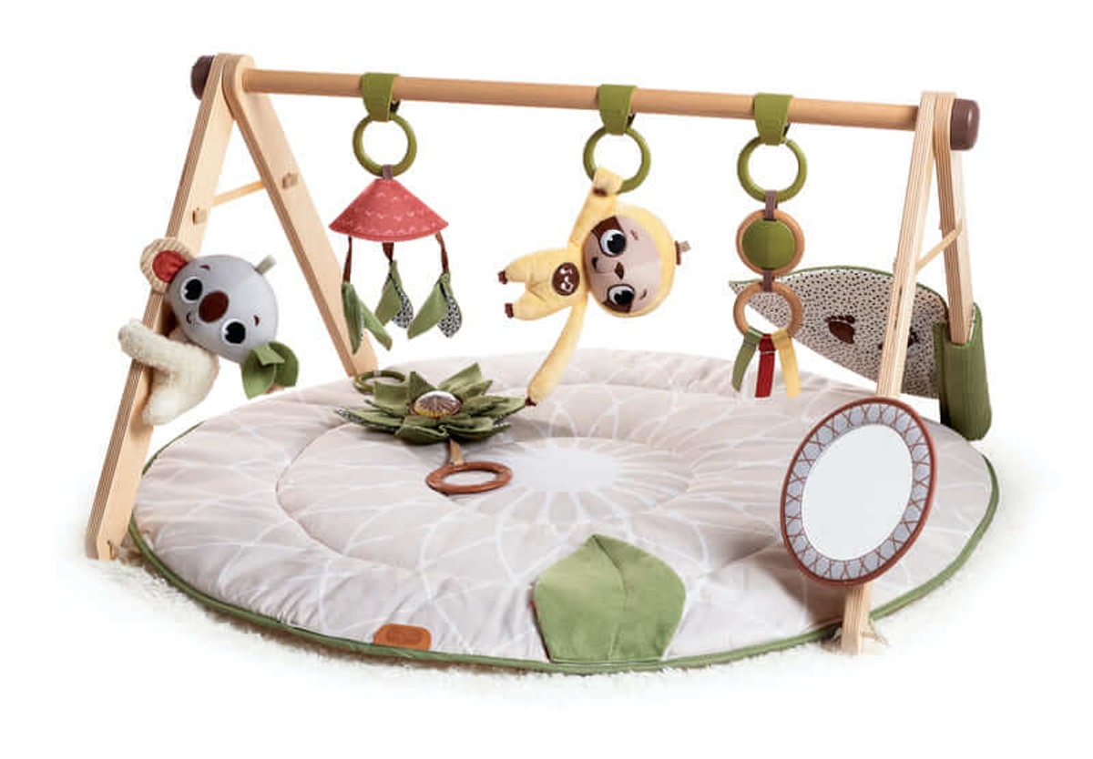 Tapis d'éveil ultra confort et arche en bois (Tiny Love) - Couverture