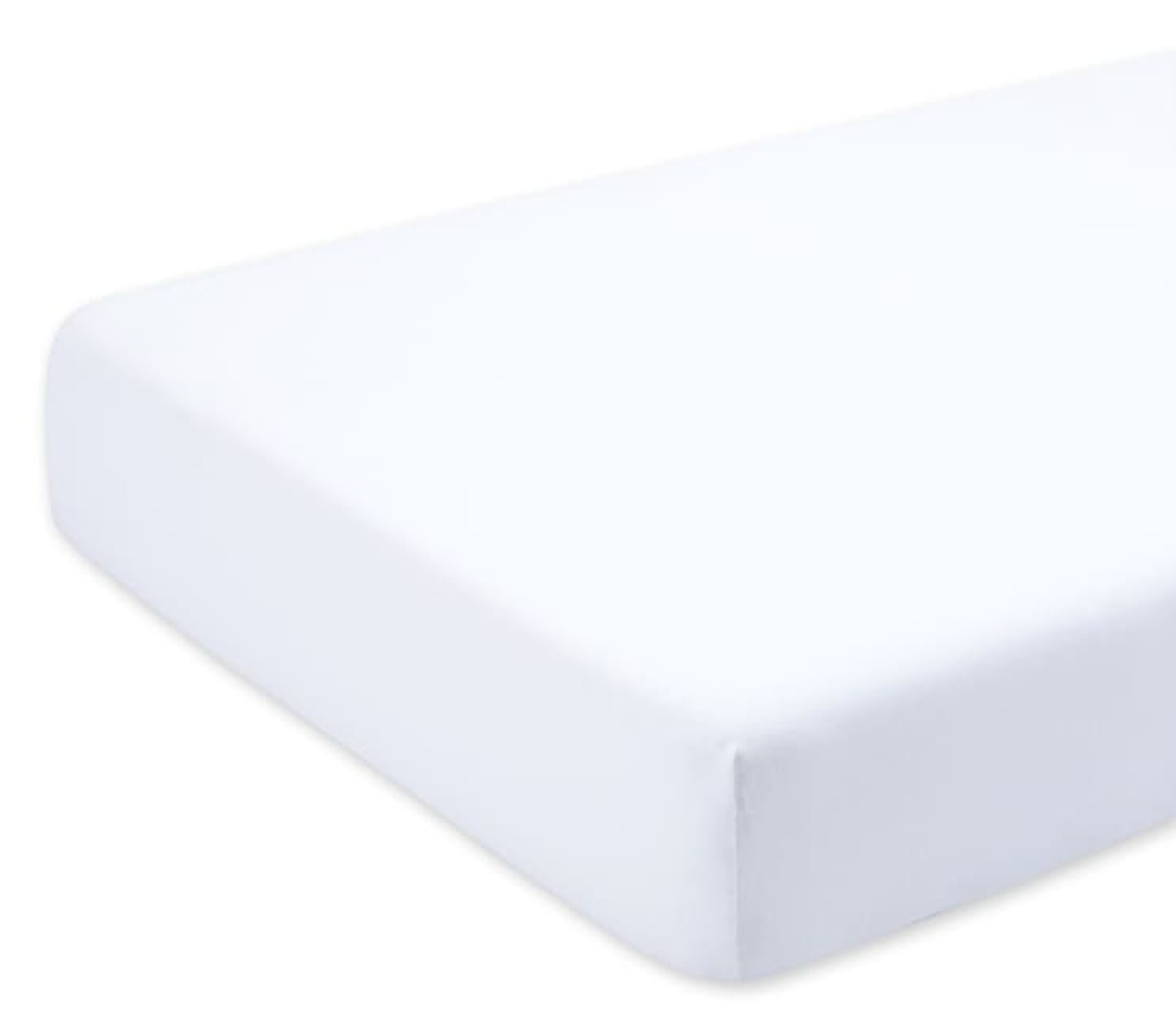Drap housse pour lit 70 x 140 cm blanc