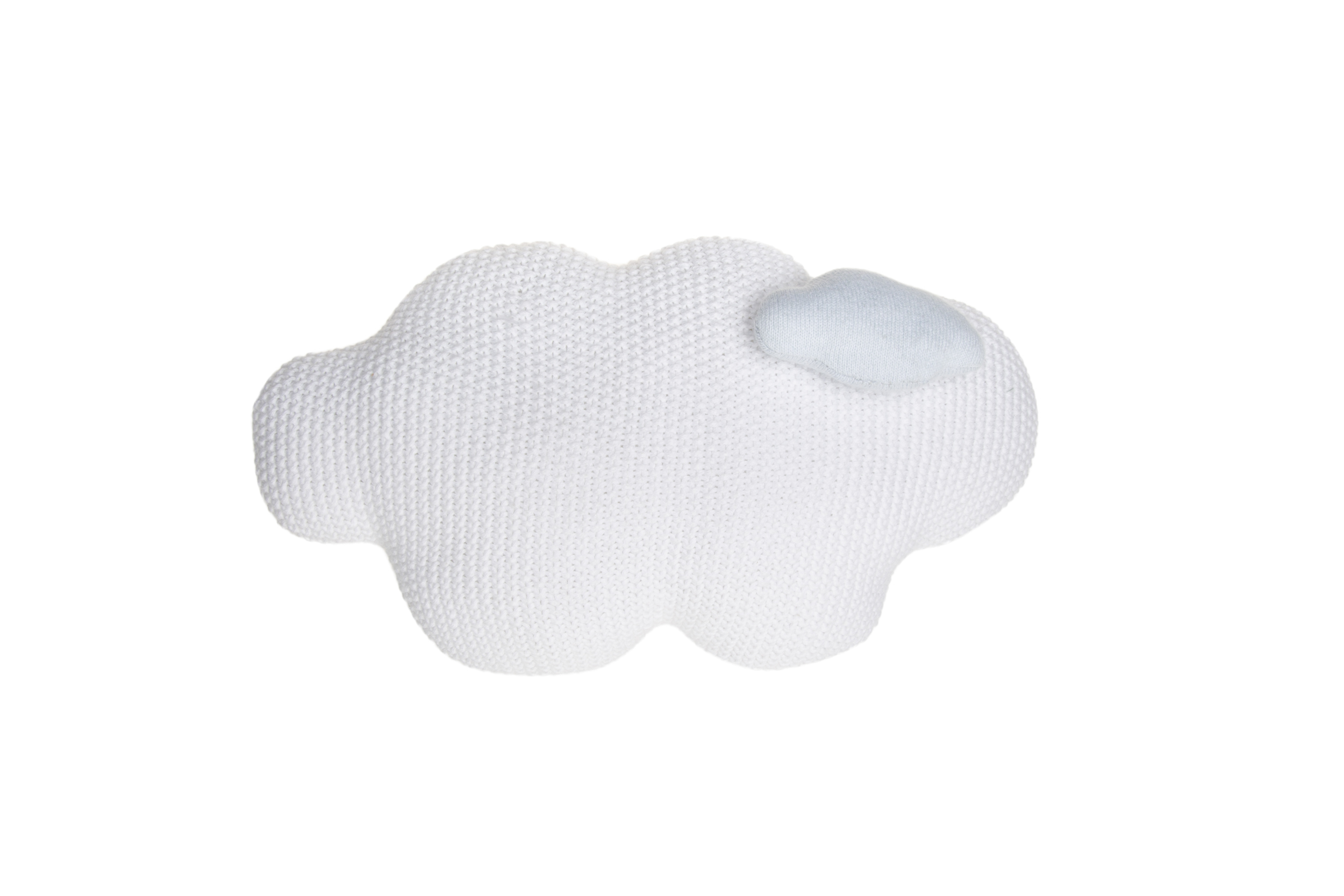 Coussin nuage coton blanc 23x35