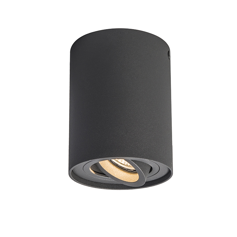 Spot plafond en aluminium anthracite