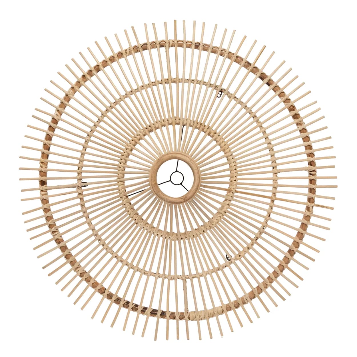 Abat-jour en rotin naturel 110×30