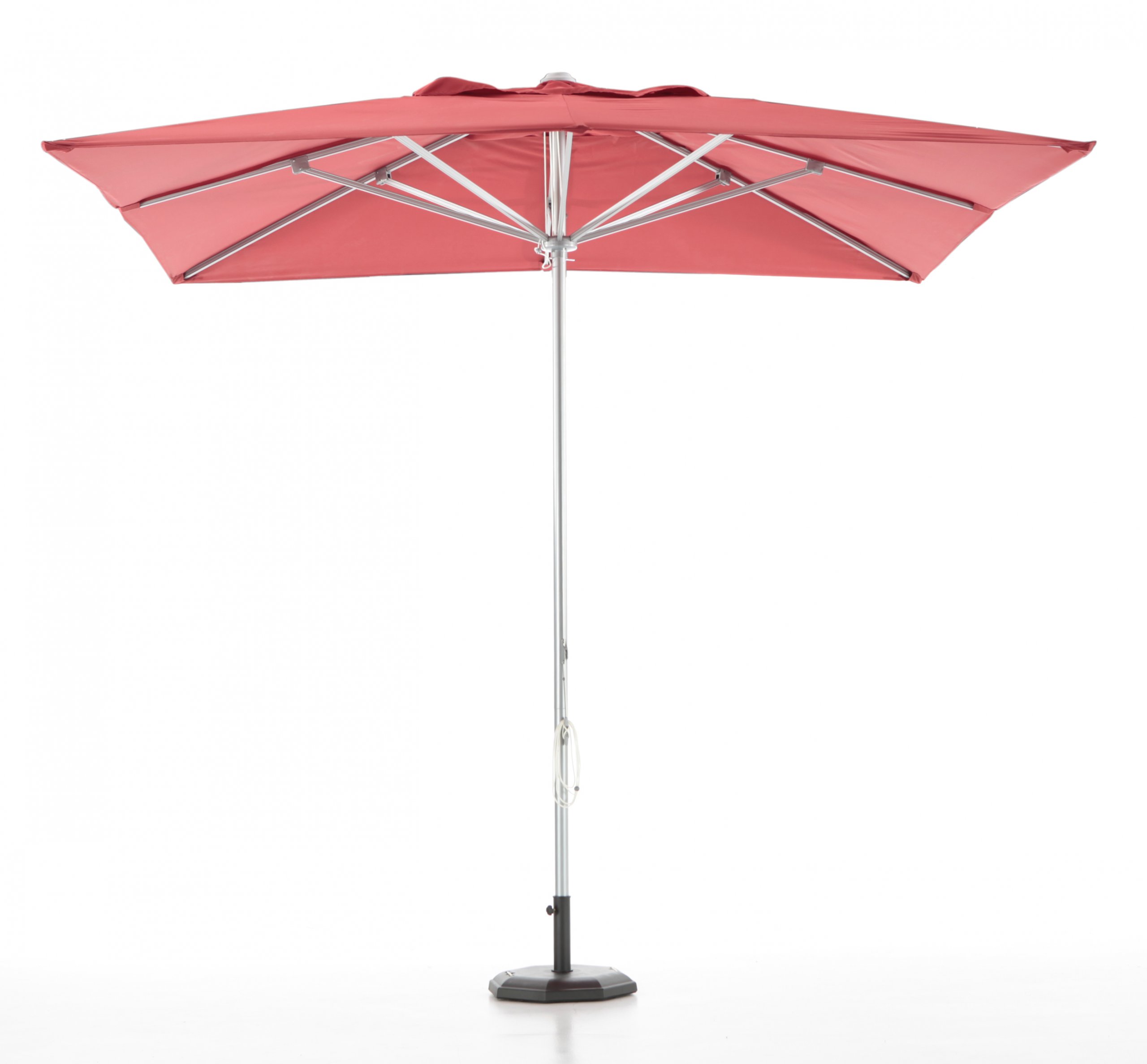 Toile de rechange rouge pour parasol carré 300cm