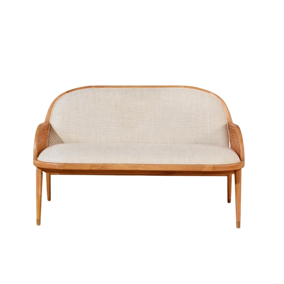 Banquette 2 places Tissu Design Confort Promotion