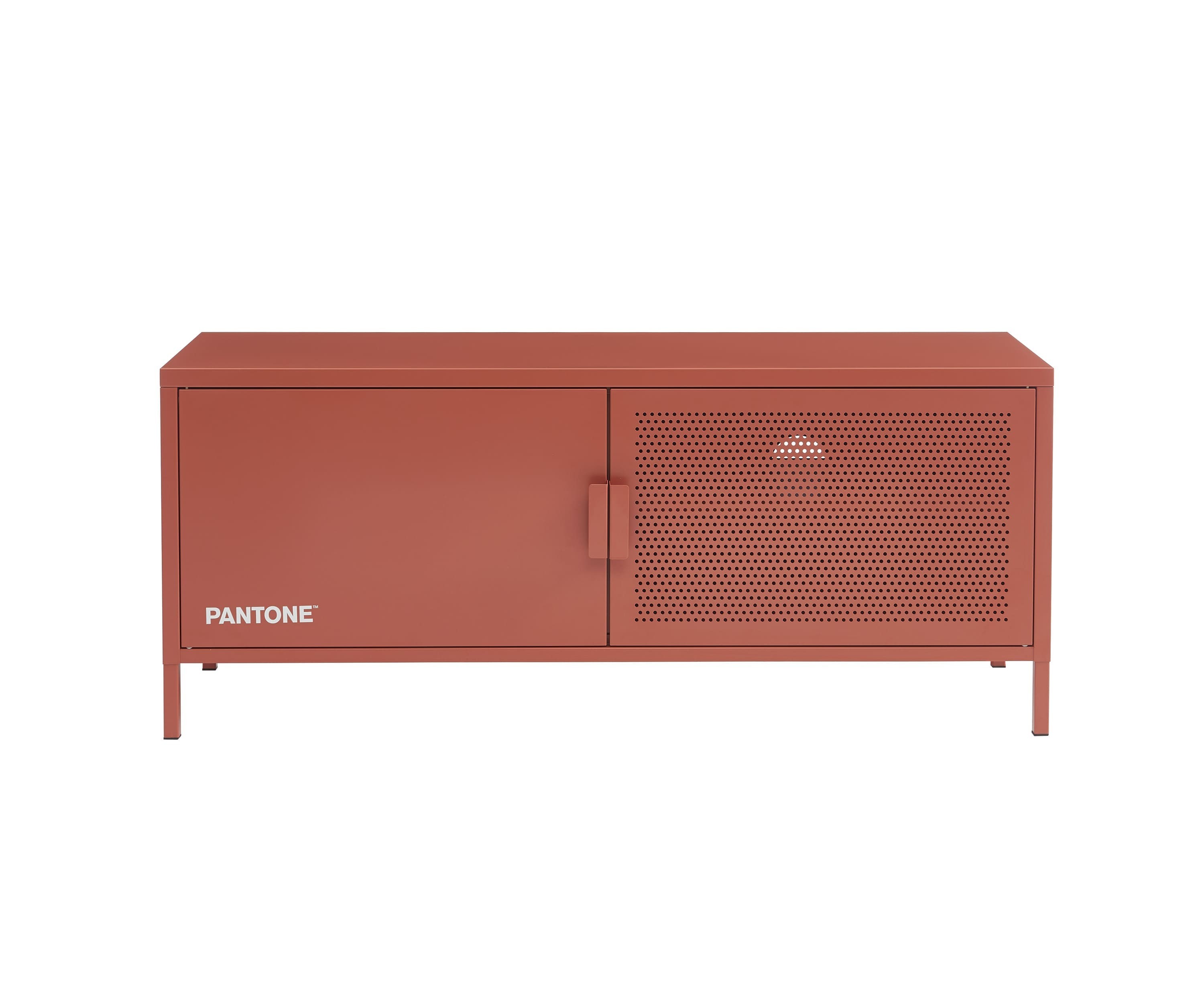 Meuble TV terracotta