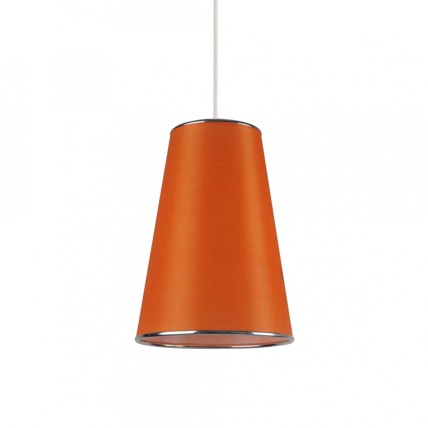 Suspension en tissu coton nacarat